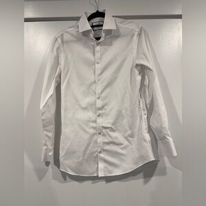 CHARLES TYRWHITT men’s white button down shirt